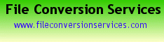 File Conversion Services
