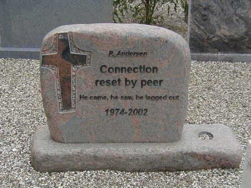 Geek's Tombstone